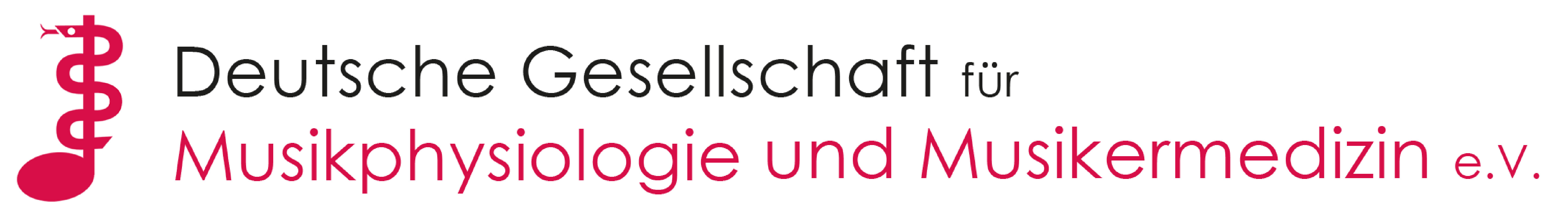 Logo der DGfMM – Deutsche Gesellschaft für Musikphysiologie und Musikermedizin